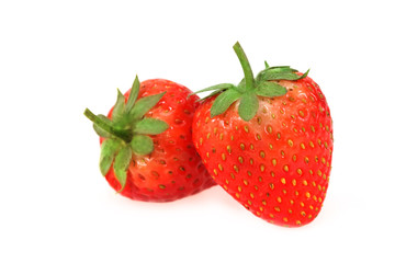 Strawberry isolated on white background