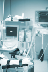 Traumatology orthopedic surgery hospital immobilized arm