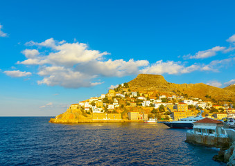 At Hydra island in Greece