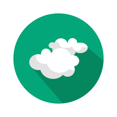 Cloud Icon in flat design