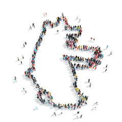 group people  form   bear