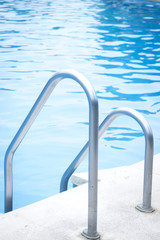 Fototapeta na wymiar Health spa swimming pool water