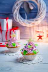 Christmas Cupcake