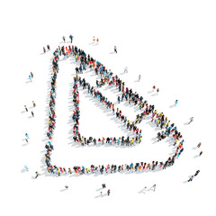  group  people  shape line