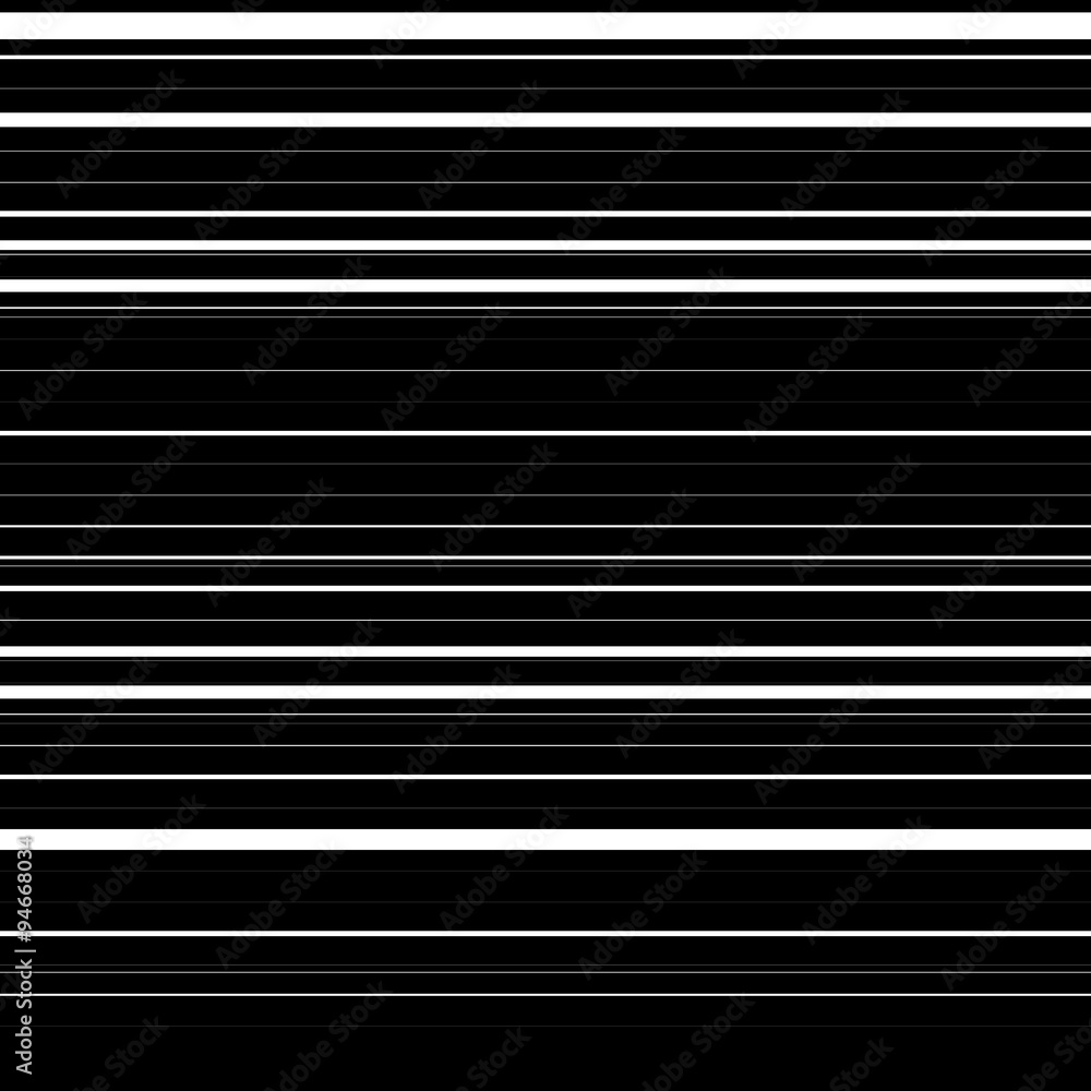 Fototapete straight lines with random thickness. (horizontally repeatable)
