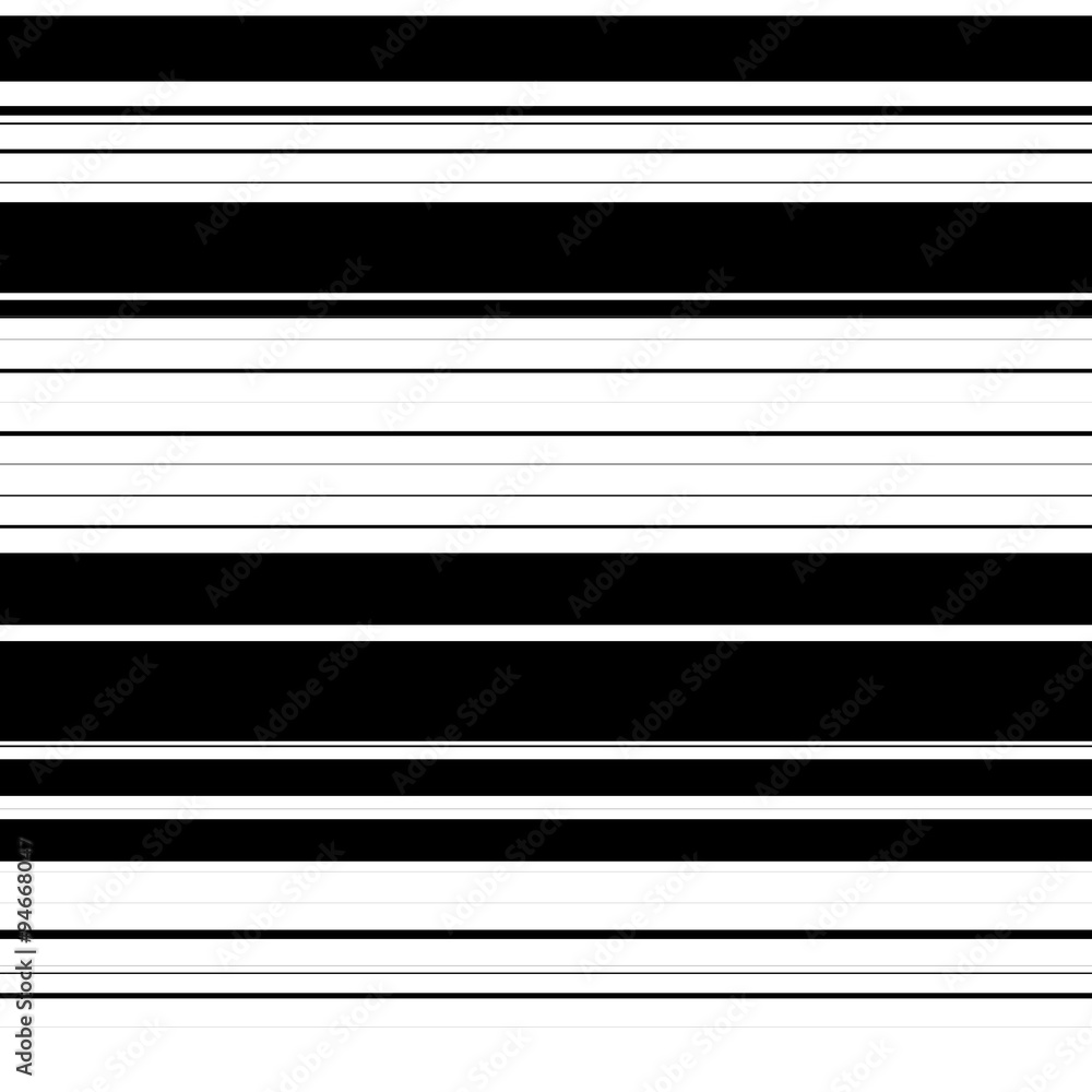 Fototapete straight lines with random thickness. (horizontally repeatable)