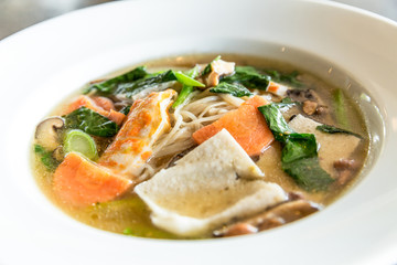 vege stir-fried fresh rice-flour noodles in thick sauce