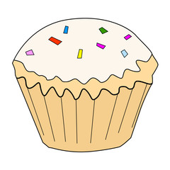 cupcake, tasty, sweet food