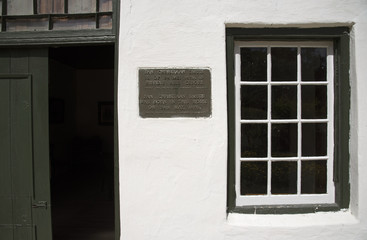 Smuts Cottage birthplace of General Jan Smuts at Riebeeck West South Africa