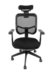 Black office spinning chair