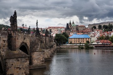 Charles Bridge in Prague, Czech Republic