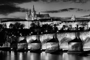 Charles Bridge in Prague, Czech Republic