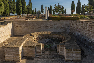 Italica (Spanish: Itálica; north of modern day Santiponce, 9 km NW of Seville, Spain) is a...