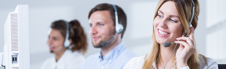 Working at corporate call centre