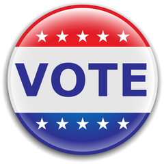 Vote Election Pin 