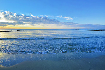 Camargue, panorama del mare.