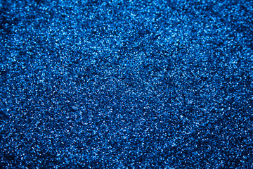 blue glitter