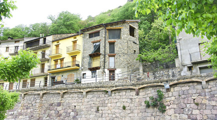 Vista de Gerri de la Sal, Lleida, Catalunya, España