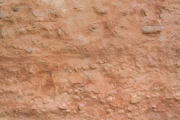 Empty red stone wall background