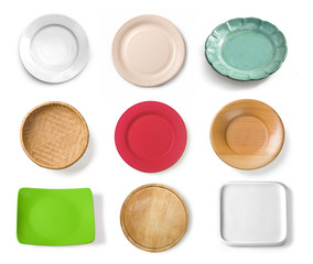 different plate