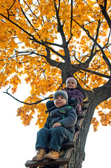 kids sitting