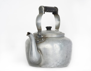 Retro kettle/Retro kettle on white background.