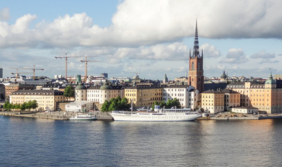 Obraz premium Stockholm city view