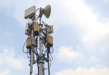 Radio broadcast antena/Radio broadcast antena use in concert.