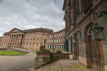 castle wilhelmshoehe in kassel germany