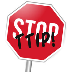 Stopschild, Stop TTIP