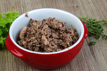Canned tuna