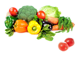 heap of vegetables