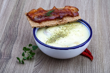 Cheese soup