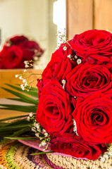 red roses