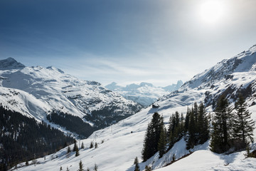 Fototapeta na wymiar Graubünden, Schweiz