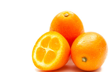 Kumquat freigestellt
