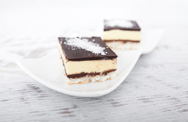 Coconut and Chocolate Cake
