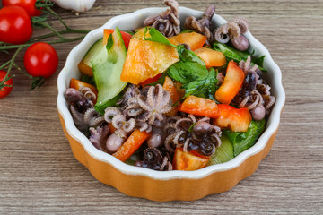 Octopus salad