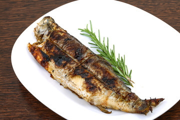 Grilled trout