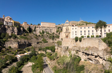 Fototapeta na wymiar Cuenca in Castilla-La Mancha, Spain