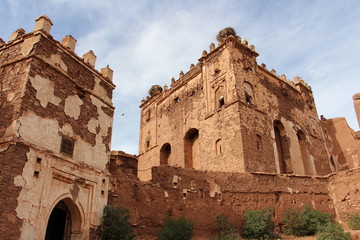 Naklejka premium Kasbah de Telouet. Ourzazate. Marruecos