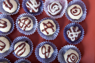 White Chocolate Cake Rolls