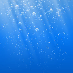 Water bubbles background