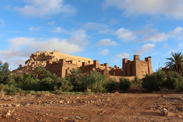 Fototapeta premium View of Ait Ben Haddou Kasbah. Ourzazate. Morocco
