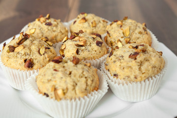 Hazelnut and Walnut Muffins