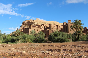 Fototapeta premium View of Ait Ben Haddou Kasbah. Ourzazate. Morocco