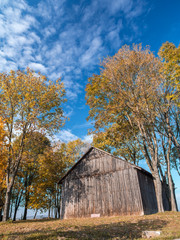 Old wooden barn