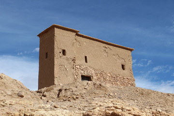 Fototapeta na wymiar View of Ait Ben Haddou Kasbah. Ourzazate. Morocco