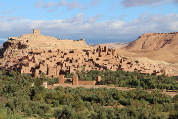 View of Ait Ben Haddou. Ourzazate. Morocco