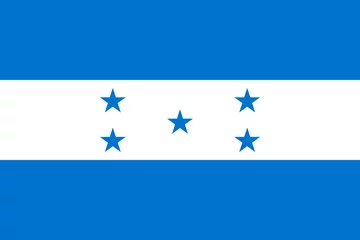 Foto op Aluminium Flag of Honduras © VectorShop